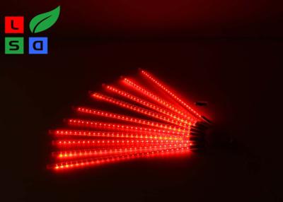 China El anuncio publicitario de 5050 SMD LED enciende las luces del meteorito del LED para la exhibición de la tienda de la iluminación LED del día de fiesta de la Navidad en venta