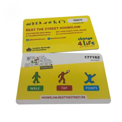 China 1k clássico RFID Smart Card para a etiqueta do megahertz Rfid do controle de acesso 13,56 à venda