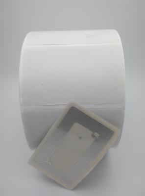 China Etikettiert Ultralight EV1 Aufkleber RFID Chip-RFID Aufkleber 86*54mm Papier-Rfid, das Aufkleber aufspürt zu verkaufen
