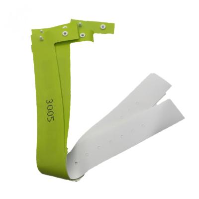 China White Smart PVC RFID Wristband For Sports / Hospital , Silk Logo Printing for sale