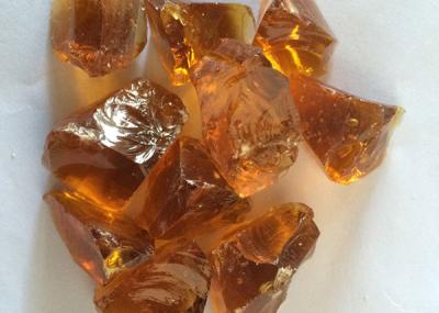 China LANDSCAPING GLASS ROCK-amber for sale