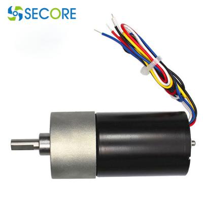 China Low Noise 12 volt Brushless DC Gear Motor 1.8N.M Torque Explosion Proof for sale
