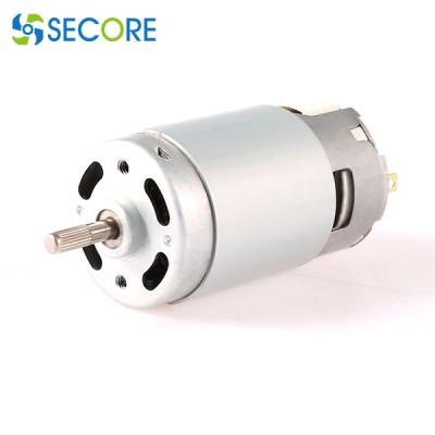 China 500W Brushed Permanent Magnet DC Motor Carbon Brush 11000rpm For Meat Mincer for sale