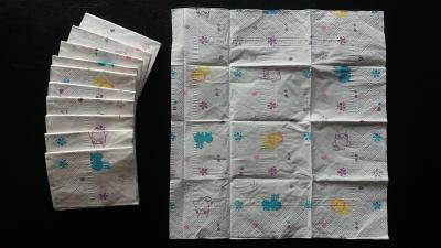 中国 printed mini pocket tissue paper 販売のため