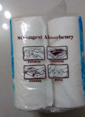 China Hoja casera ambiental 20gsm de la toalla de mano del papel de la cocina 180 en venta