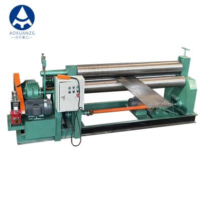 China Carbon Steel Automatic Three Roller Plate Rolling Machine 12x2000mm for sale