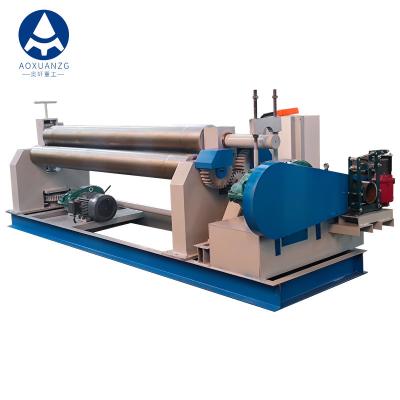 China Full Automatic Eletric Three Roller Bending Machine Metal Plate 10x2500mm for sale