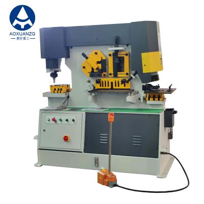 China Q35Y-20 Ironworker Heavy Duty Combined Punching And Shearing Machine 22mm Thickness for sale