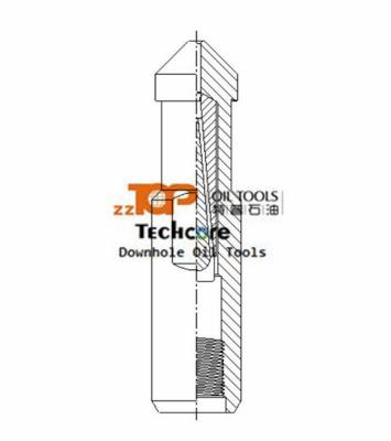 China Oilfield Slickline Pear Drop Rope Socket For Wireline Tool String for sale