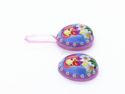 China Small Easter Egg Chocolate Candy Metal Tin can With Bunny Ears ISO9001 Approval for sale
