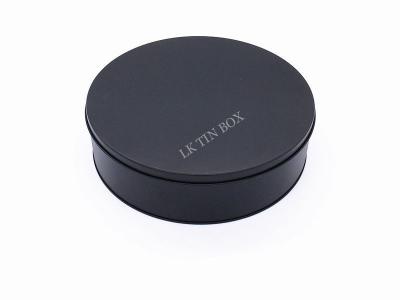 China Premium Large Round Metal Tin Box With Double Sides Print For Gift Packaging for sale