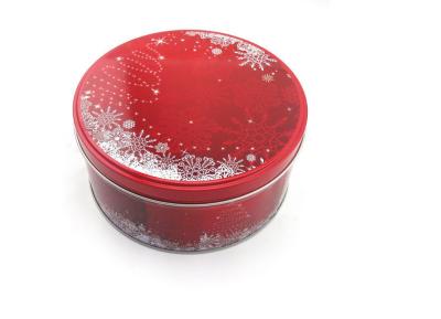 China Cacahuetes redondos de la caja de la lata del regalo/manija de madera de Metalwire del almacenamiento del caramelo en venta