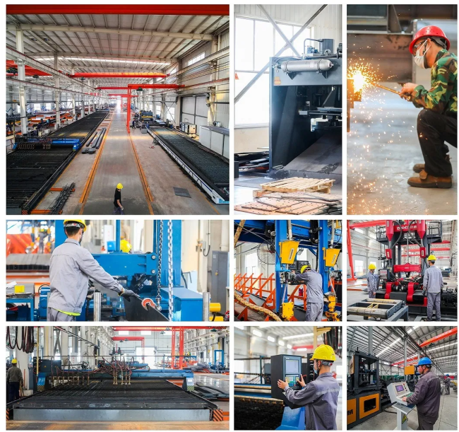 Steel structure production line