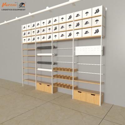 China Display rack for hanging items, store displays used metal shelves for sale