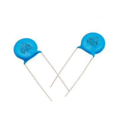 China Blue Epoxy Ceramic Disc Capacitor Safety Y2 103M 250vac for sale