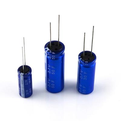 China Radial High Energy Supercapacitors 50F 2.7V 18*41 For Fast Charging for sale