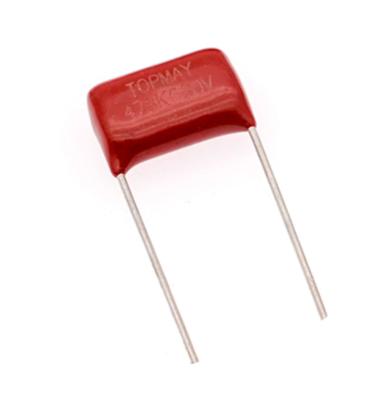 China CL21 MPE 473K630V Metallized Polyester Film Capacitor For LED Driver for sale