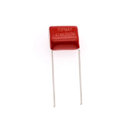 China 250V MEF Metalized Non Inductive Capacitor With 470nF Capacitance for sale