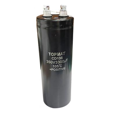 China 33000UF 350V Screw Terminal Electrolytic Capacitor 105℃ 2000hours for sale