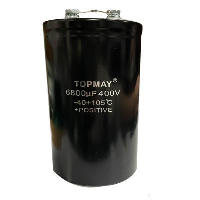 China TMCE22 Screw Terminal Aluminum Electrolytic Capacitor 6800UF 400V for sale