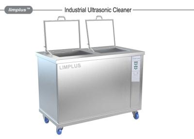 China Dual Tanks Ultrasonic Cleaning System for Metal Parts Degrease for sale