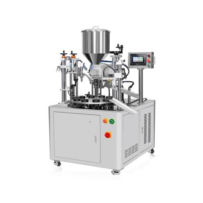 China Máquina de embalagem líquida química do tubo da máquina de enchimento 5kw do molho 1100kg à venda