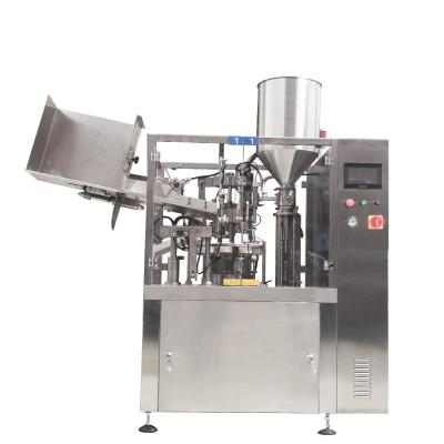 China Bottle 210mm Tube Filling Machine 350ml Ointment Filling And Sealing Machine for sale