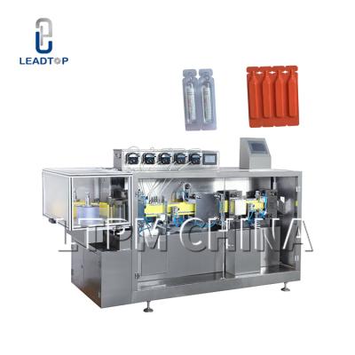 China PLC Plastic Ampoule Filling Machine Liquid Sealing SS304 for sale