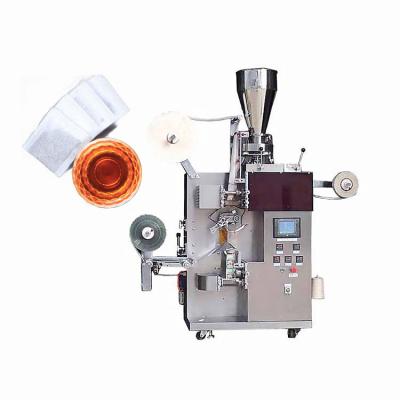 China Double Chamber Triangle Pyramid Teabag Making Machine 20bags/Min for sale