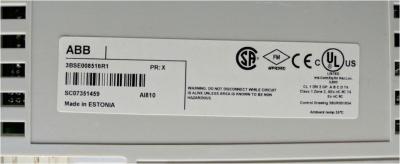 China 3BSE008516R1 AI810 ABB Analog Input Module 8 Channels for sale