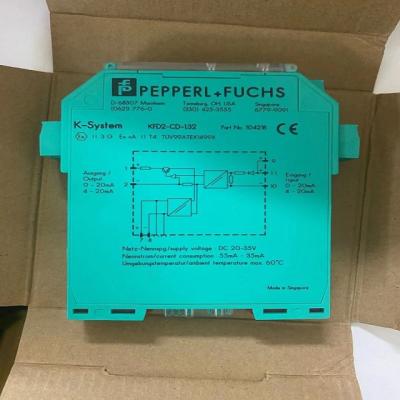 中国 KFD2-CD-1.32 PEPPERL FUCHS 隔離バリア 電流ドライバー 1チャネル信号コンディショナー 販売のため