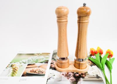 Китай Salt And Pepper Wood Grinder Set Ceramic Grinding Mechanism продается