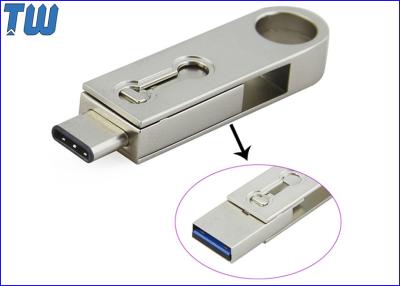China Twister Dual USB Interface USB 3.0 128GB Pendrives USB3.1 Type-C for sale