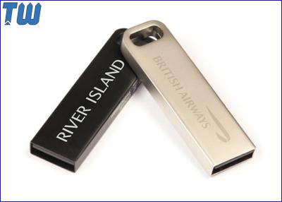 China Stainless Metal 32GB 64GB Usb Thumb Drive for Business Man with Key Chain for sale