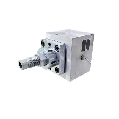 China Extrusion Line Hot Sales Adjustable Crosshead For Data Wire & Cable Extruding Machinery Eletric Wire Extruder Head for sale