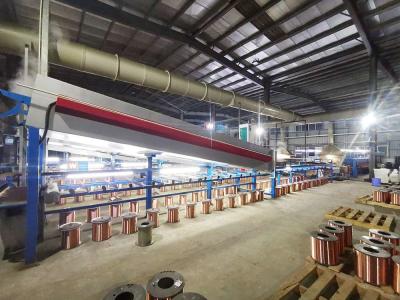 China Extrusão antiusura eletromagnética 3500KG da máquina estanhando de fio de cobre à venda