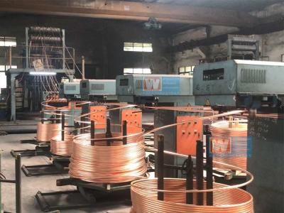 China 1050Kg/h Continuous Copper Rod Casting Machine Output 8mm-20mm for sale