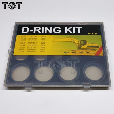China TOT 35*25*10mm Excavator Oil Seal  D Ring Kit 4C4784 for sale