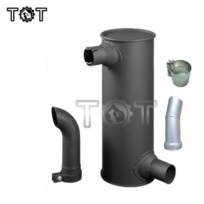 China Sumitomo PC200-5 6D95 Excavator Muffler Belparts Excavator Cooling System Parts for sale