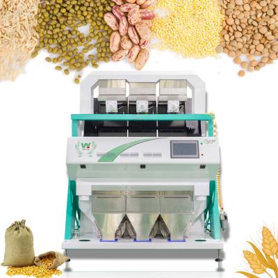 China Optical Electric Digital Field Peas Color Sorter Machine For Chick Pea for sale