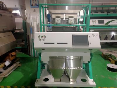 China Digital 2 Chutes 4 Vibrators Herbal Color Sorter Machine With CCD Camera à venda