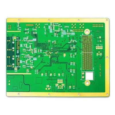 中国 堅い12の層PCB銅高いTg PCB S1000-2 ENIGの2u」緑の白 販売のため