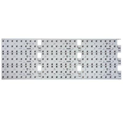 China OEM Aluminium LED PCB Board LF HASL 1.6mm High Speed Reverse Light Plate for sale