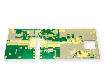 China Durable Custom High Frequency PCB Layer 2L 1.6mm PCB ENIG + Plating Gold30u