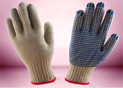Chine 7 pouces blancs de peau de taille des gants de Knit de coton blanchis par mesure 7 - 11 - amicaux à vendre