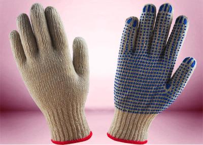 China Non Toxic Cotton Knitted Hand Gloves , Industrial Knitted Gloves Ergonomic Design for sale