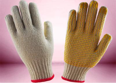 China Guantes que cultivan un huerto hechos punto inconsútiles del algodón, guantes de la protección de la mano tamaño de 8 - 10 pulgadas en venta