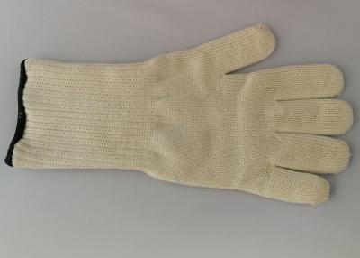 Китай Промышленные теплостойкие перчатки печи с материалами 100g волокна Aramid пальцев огнезащитными/весом перчатки части продается