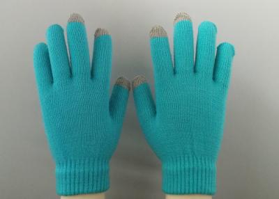 China 10 Gauge Acrylic Touch Screen Gloves , Safety Hand Gloves 22cm - 27cm Length for sale