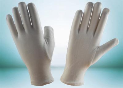 China Nylon Dust Free Lint Free Gloves Plain Back Design Triangular Needle Binding for sale